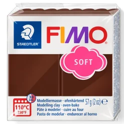Muovailumassa Fimo Soft 75 chocolate