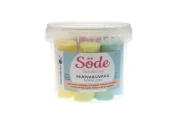 Muovailuvaha 8 väriä pastellisävyt 500g Söde Wennström