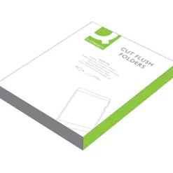 Muovitasku A4/10 kpl 120/12 lyhyt ja pitkä sivu auki