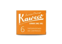 Mustepatruuna 6kpl Kaweco Ink Sunrise Orange