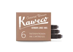 Mustepatruuna 6kpl Kaweco Ink Caramel Brown