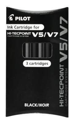 Mustepatruuna Pilot BeGreen 3 kpl V5/V7 geelikynälle