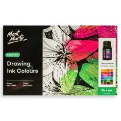 Mustevärisetti 24 x 7ml Mont Marte