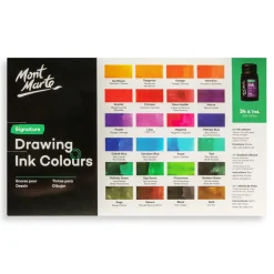 Mustevärisetti 24 x 7ml Mont Marte