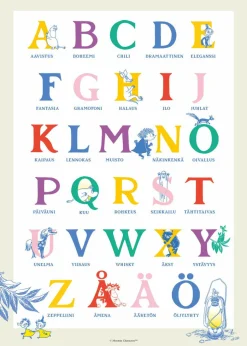 Muumi-juliste ABC