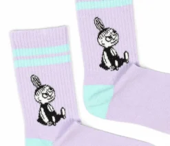 Naisten retrosukat violetti-sininen Pikku Myy NordicBuddies