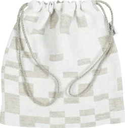 Narupussi Lapuan Kankurit Koodi 20x25cm, valko-pellava