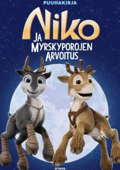 Niko ja Myrskyporojen arvoitus Puuhakirja