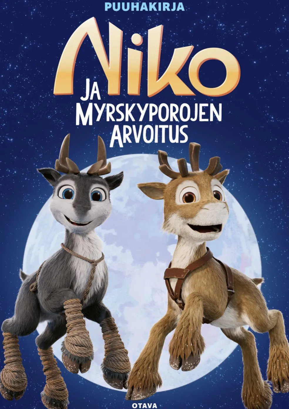 Niko ja Myrskyporojen arvoitus Puuhakirja