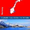Norway - Michelin National Map
