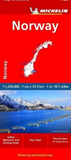 Norway - Michelin National Map