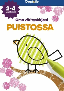 Oma värityskirjani PUISTOSSA 2-4 v