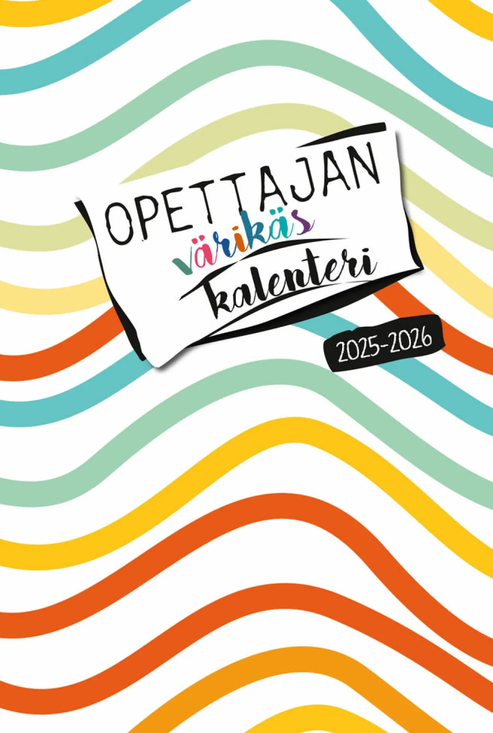 Opettajan värikäs kalenteri 2025-2026