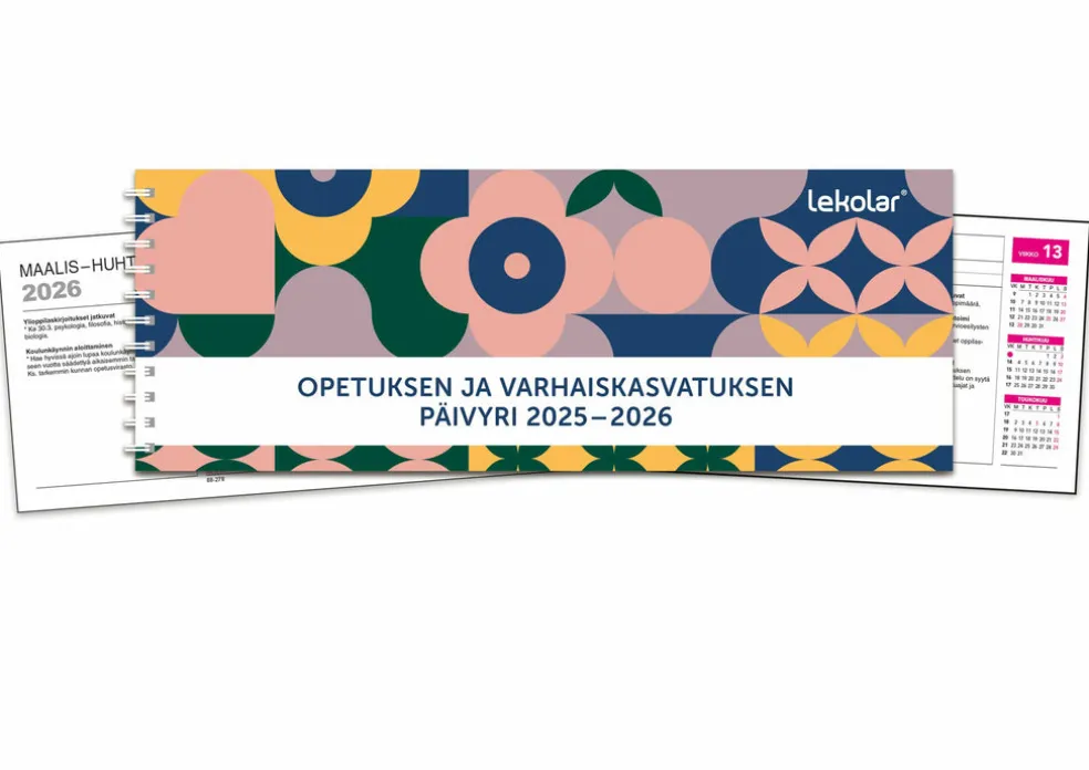 Opetuksen ja varhaiskasvatuksen päivyri 2025-2026