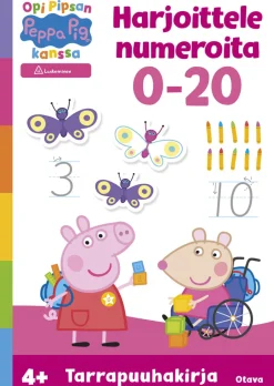 Opi Pipsan kanssa - Harjoittele numeroita 0-20