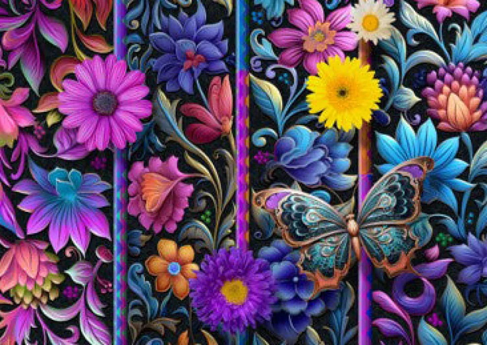 Palapeli 500 palaa Badda Bloom