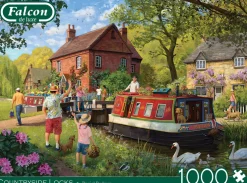 Palapeli 1000 palaa Countryside Locks Falcon