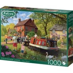 Palapeli 1000 palaa Countryside Locks Falcon