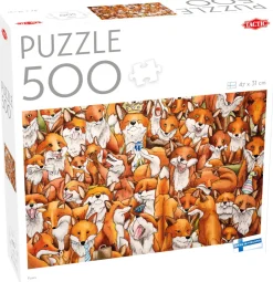 Palapeli 500 palaa Foxes