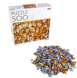 Palapeli 500 palaa Foxes