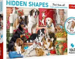 Palapeli 1000 palaa Koirat