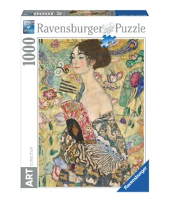 Palapeli 1000 palaa Lady with A Fan