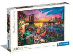 Palapeli 3000 palaa Manhattan Balcony Sunset 2