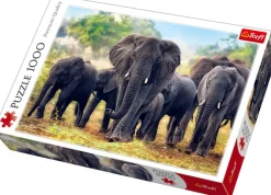 Palapeli 1000 palaa Norsut