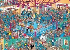 Palapeli 1000 palaa van Haasteren Boxing Match