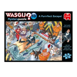 Palapeli 1000 palaa Wasgij Mystery 13 a purrrfect Escape!