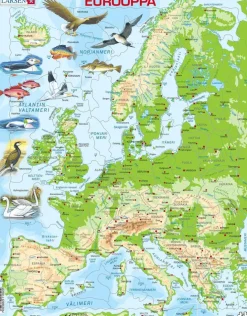 Palapeli Larsen Euroopan kartta Maxi