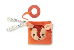 Pehmokirja purulelulla bambi