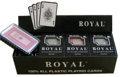 Pelikortti 100 prosenttista muovia