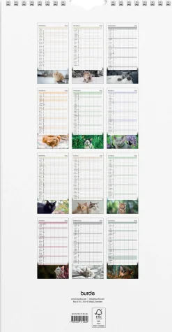 Perhekalenteri Kissat 2026