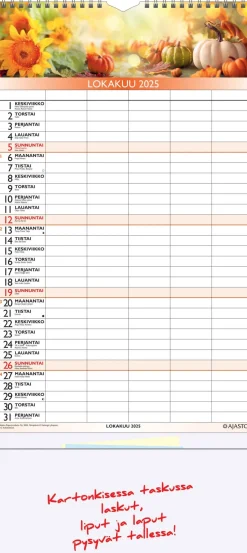 Perhemuistikko 250x415 2025-2026 (lukuvuosikalenteri)