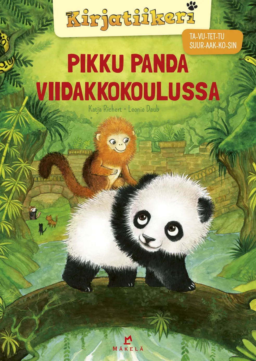 Pikku panda viidakkokoulussa