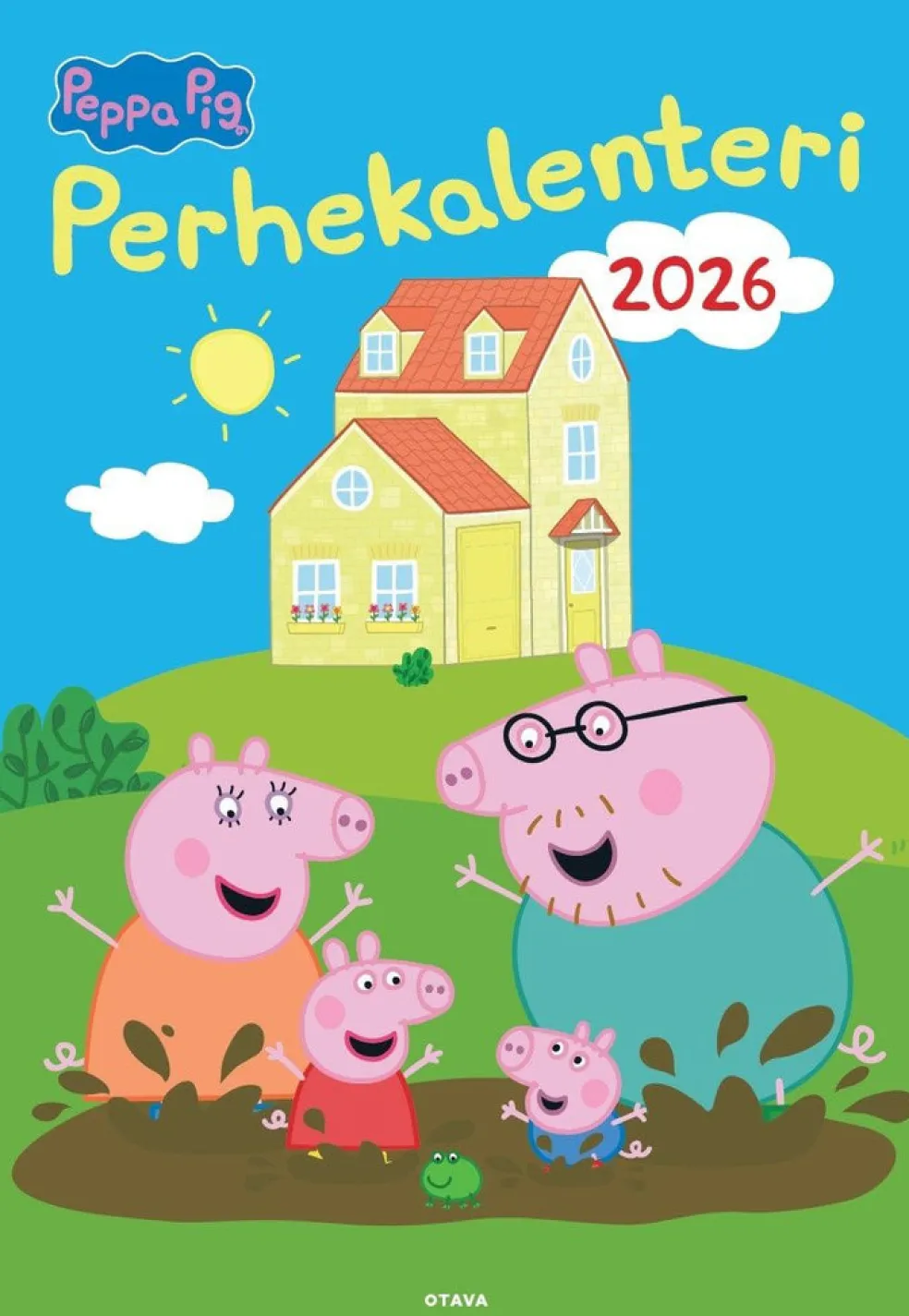 Pipsa Possu perhekalenteri 2026