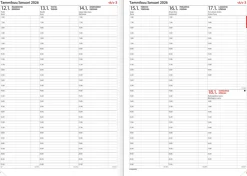 Päivämuistio/Dagsmemorial, sidottu, musta 2026