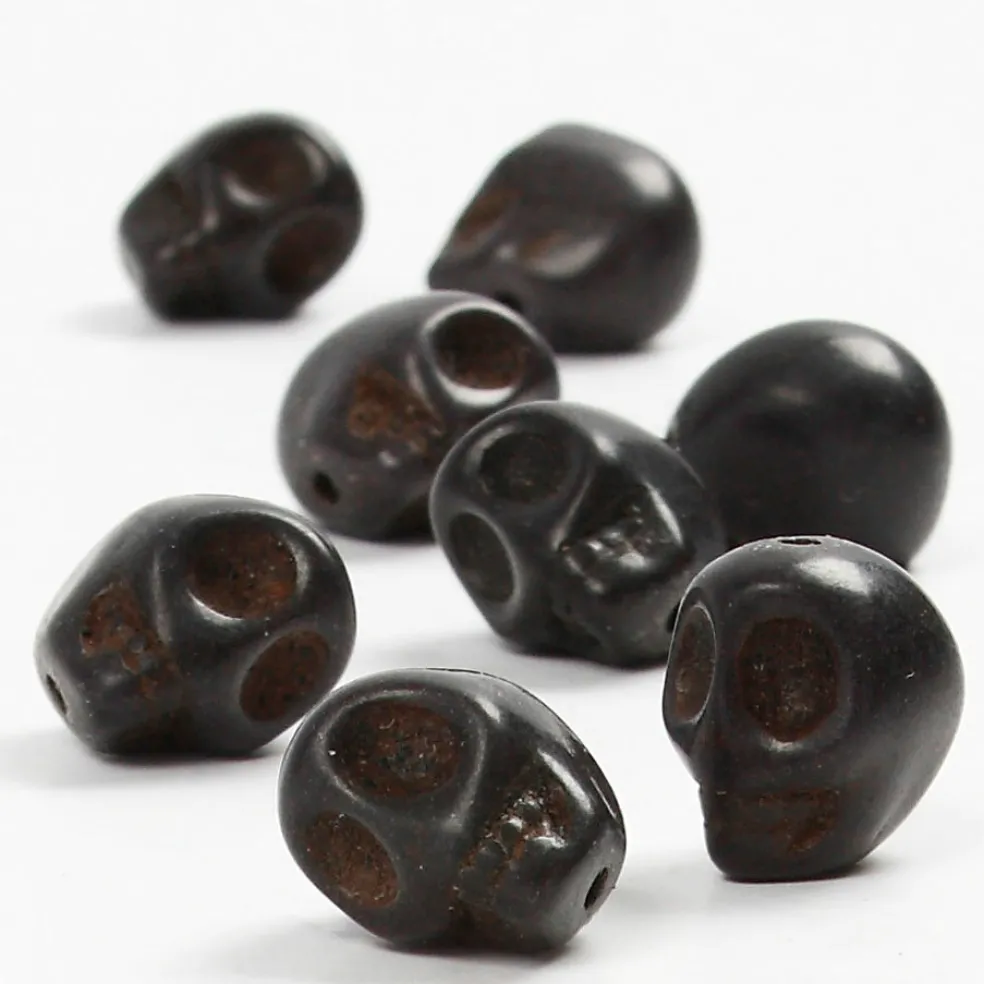 Pääkallohelmet 12mm 32kpl