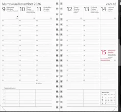 Plan musta keinonahka (kaksikielinen) 2026