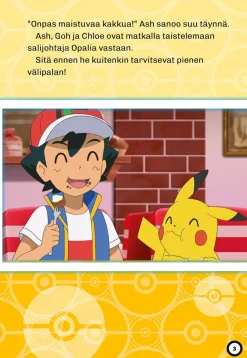 Pokémon: Ash ja kakkukilpailu (helppolukuinen)