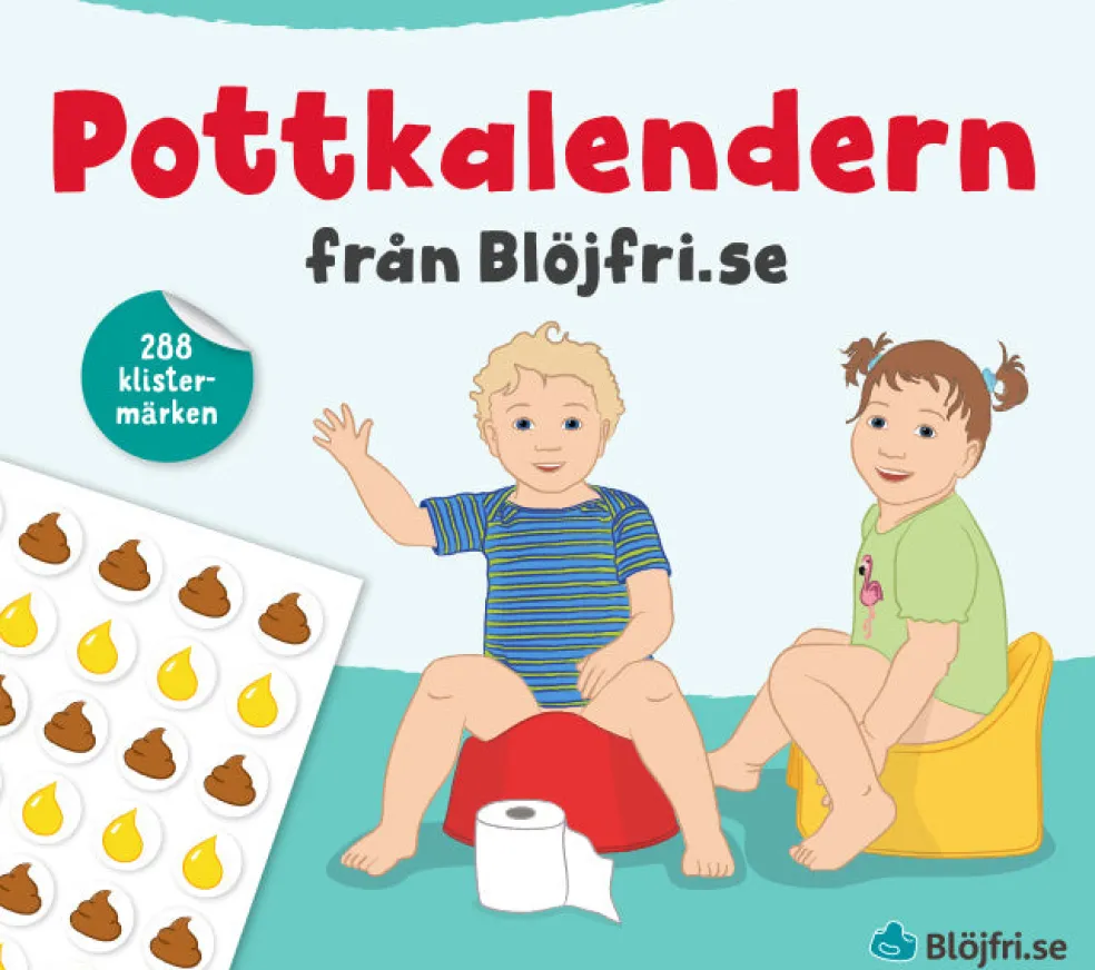 Pottkalendern från Blöjfri.se : ett pedagogiskt och roligt stöd för er potträning