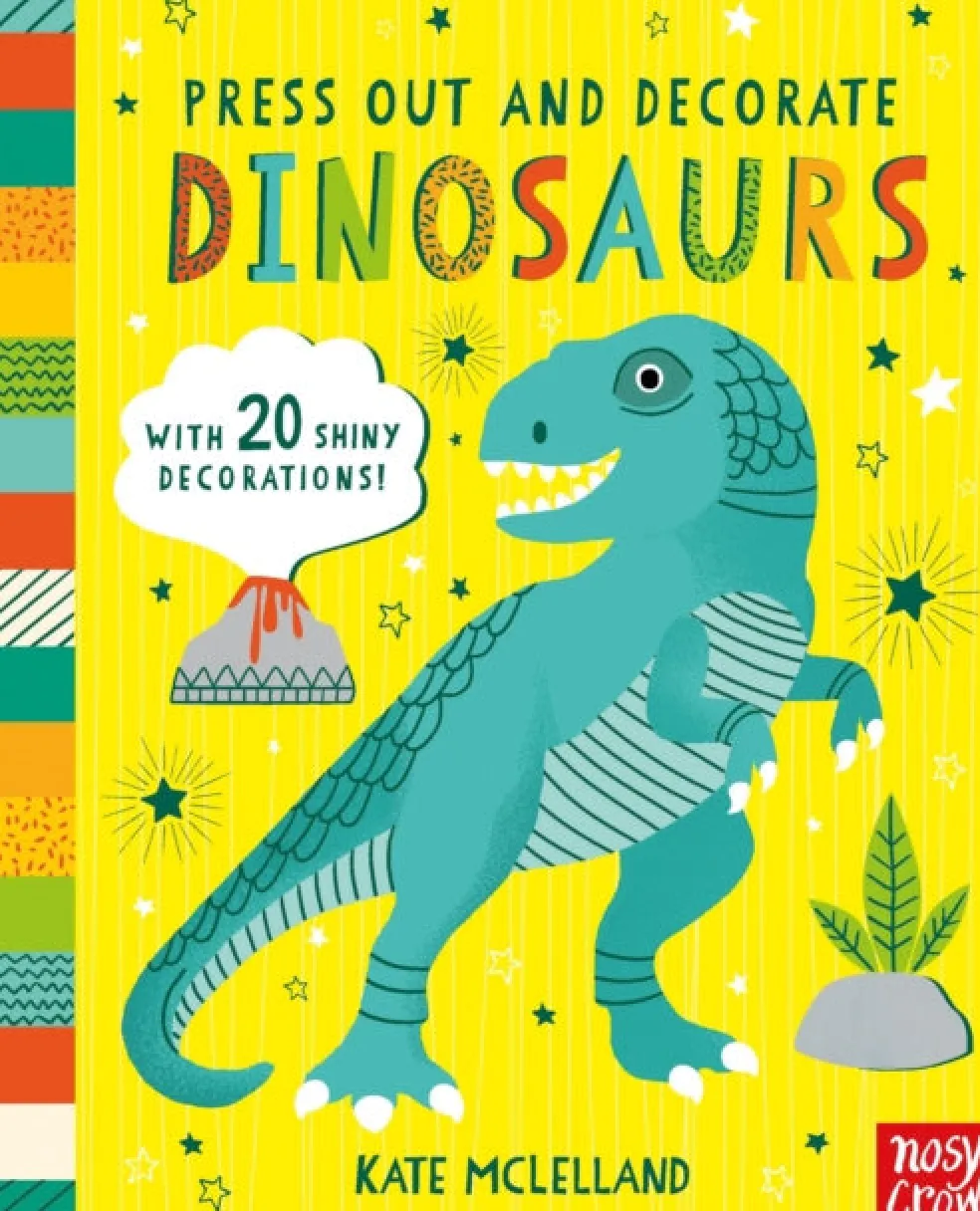 Press Out and Decorate: Dinosaurs
