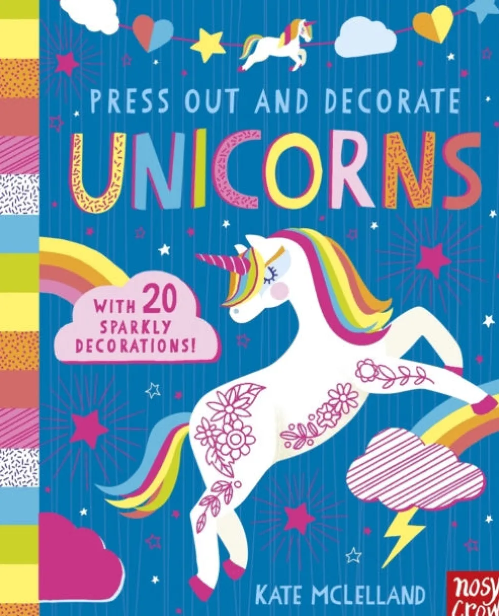 Press Out and Decorate: Unicorns