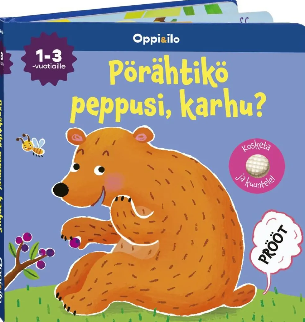 Pörähtikö peppusi, karhu? -äänikirja 1-3 v
