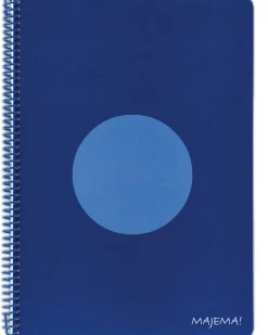 Projektbok mörkblå A4 åk 2-9