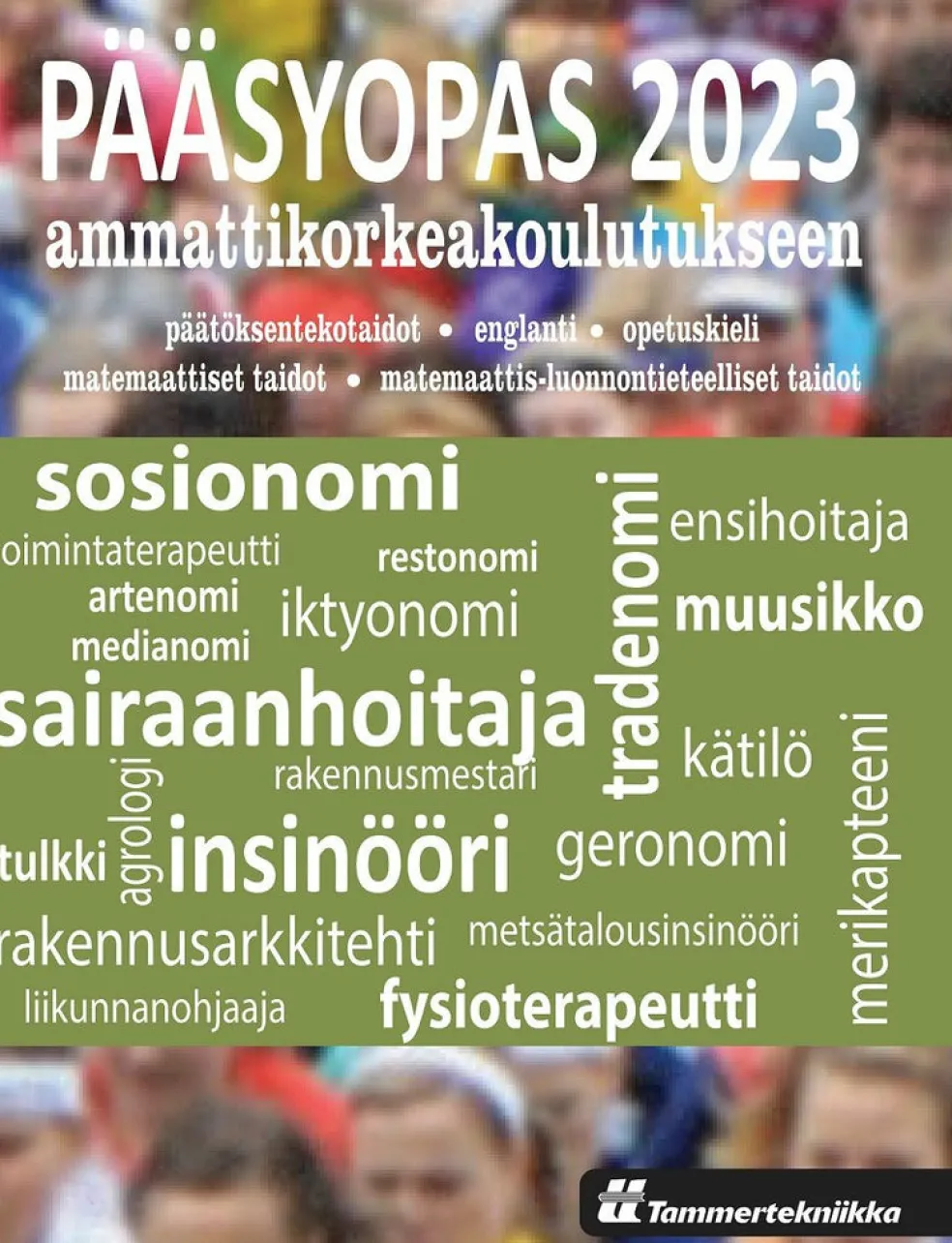 Pääsyopas 2023 ammattikorkeakoulutukseen