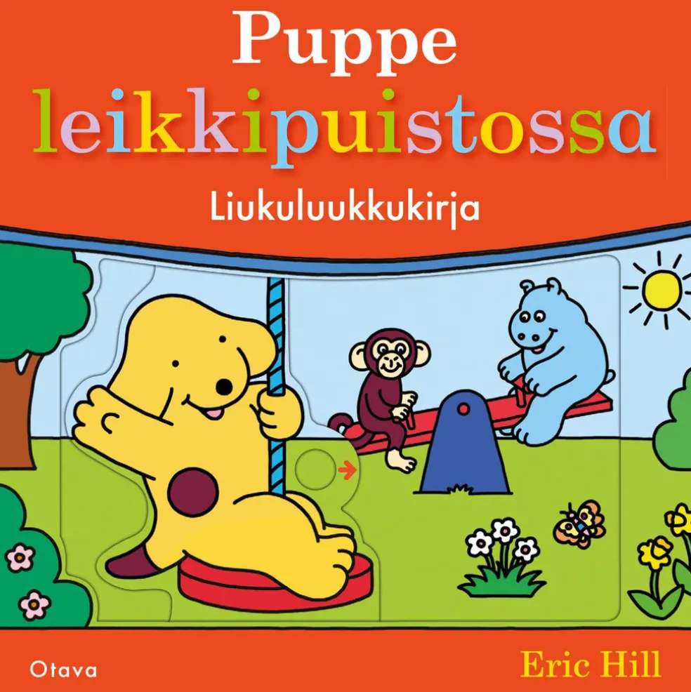 Puppe leikkipuistossa