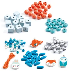 Puuhelmet söpöt eläimet Djeco