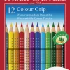 Puuvärikynä 12 kpl Faber-Castell Colour Grip